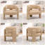 Fauteuil d'appoint demi-tonneau 31,5 po-1620946520