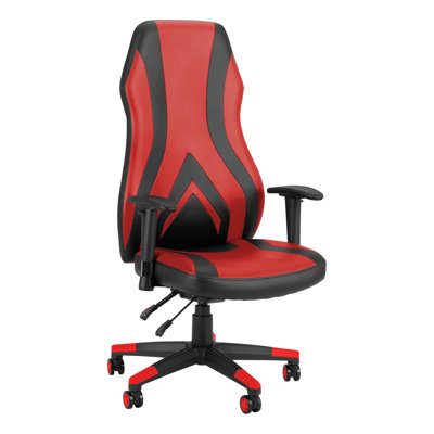 Inbox Zero Adjustable Swiveling PC & Racing Game Chair by Inbox Zero