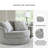 Soma Upholstered Swivel Accent Chair