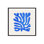 «Tuscan Marseille Blue Matisse Color» par ayeyokp, reproduction sur toile