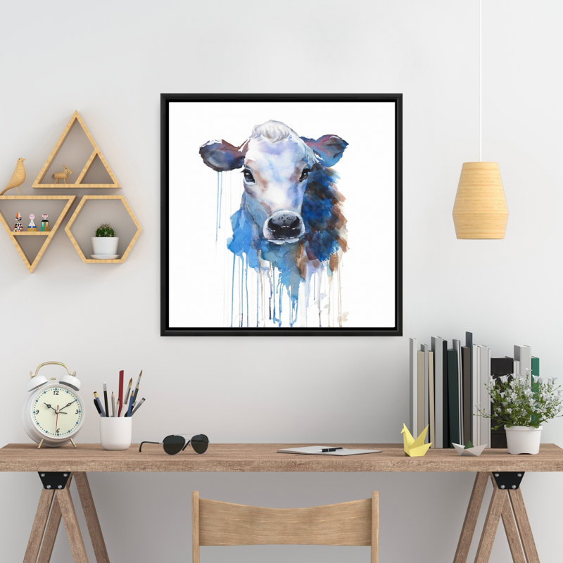 «Watercolor Jersey Cow»