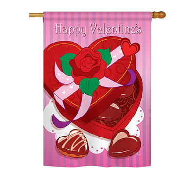 Chocolates 2Sided Polyester House Flag
