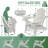 Adjustable Backrest Adirondack Chair HDPE Adirondack Chair with Ottoman-1383006024