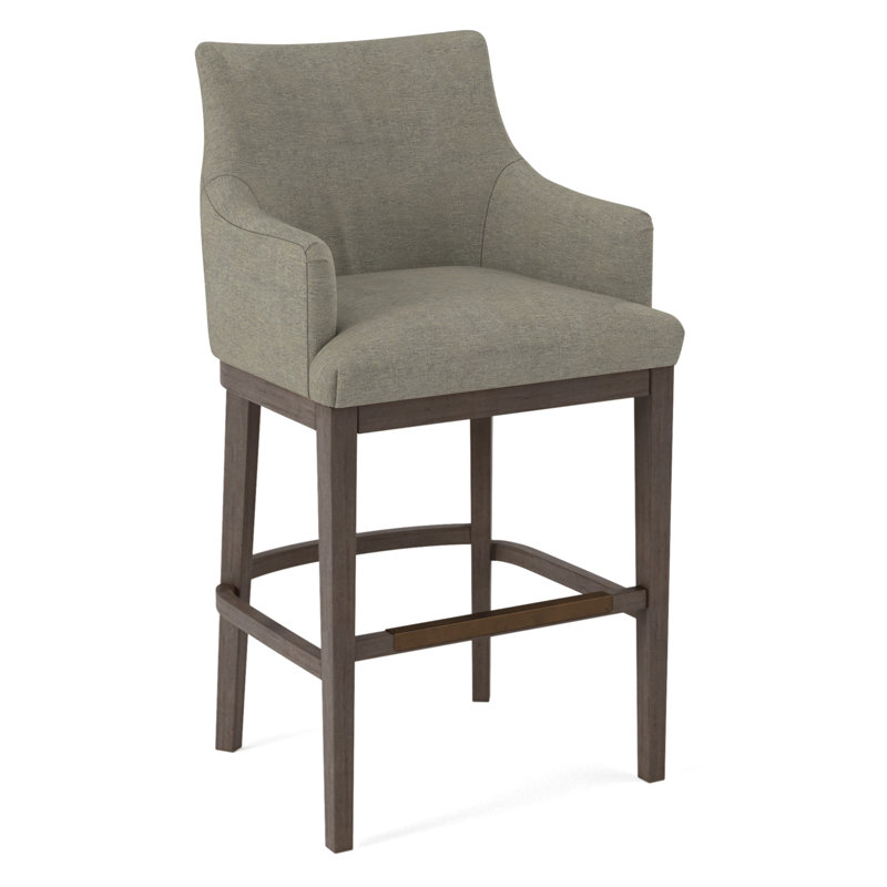 Upholstered Stool, 61585-76, Nutmeg