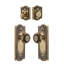 Parthenon Complete Entry Knob Set with Deadbolt-586293885