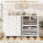 Hornell 37″ H Wood Freestanding 5-Drawer Dresser, White Storage Chest – Mid-Century Modern-441418913