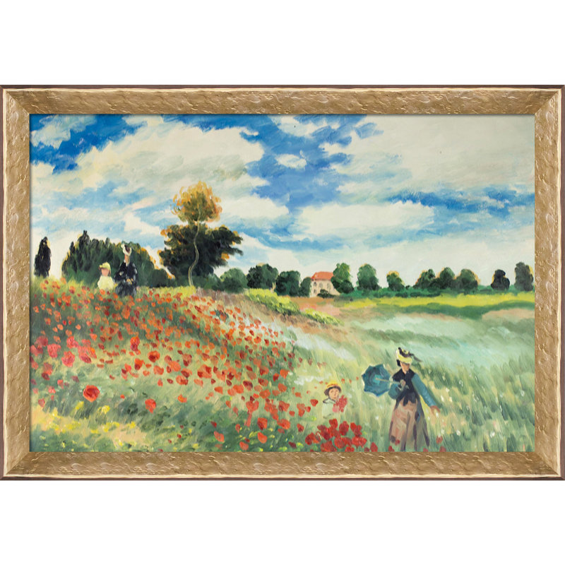 « argenteuil » par claude monet, peinture encadrée