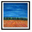 Red Fields Print by Joyce Creiger