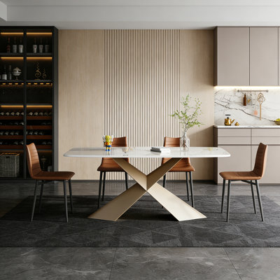 Italian luxury casual dining table