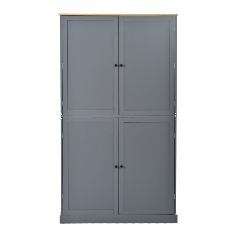 Grands garde-manger, armoire de rangement moderne en MDF pour la cuisine