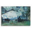 «Ariival of the Normandy Train» par Claude Monet, art mural en verre acrylique-737921874