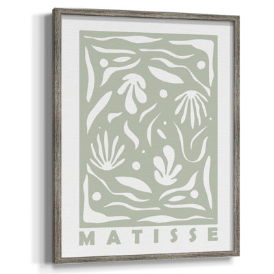 Matisse VII, reproduction d'art encadrée - bois massif