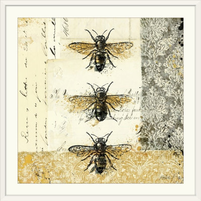 « i », impression Golden Bees 'n Butterflies