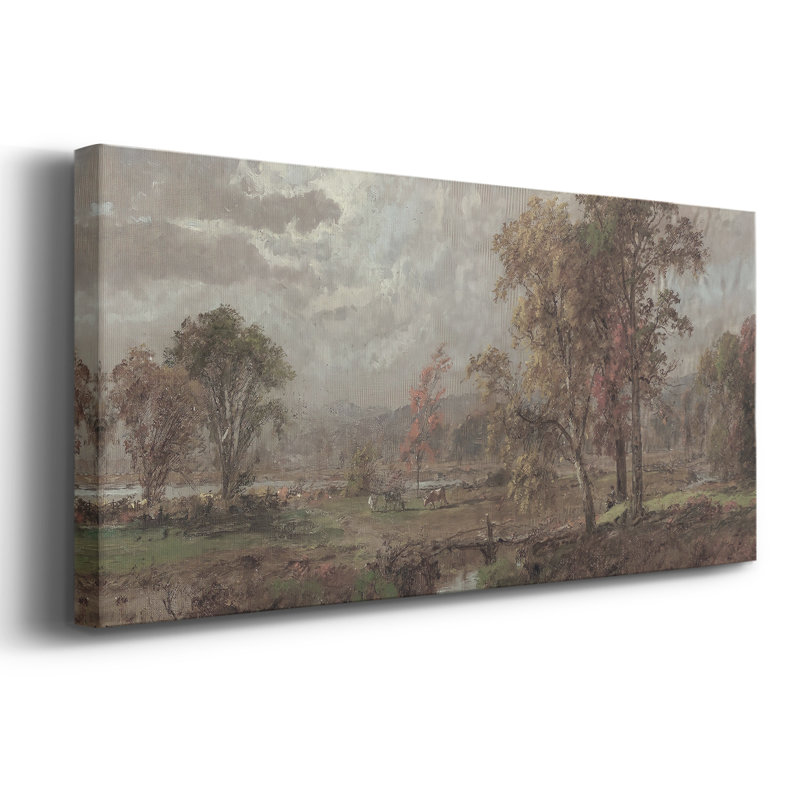 Série paysage - CDLV - Toile tendue avec châssis - Prêt à accrocher, H 12 po x l 30 po