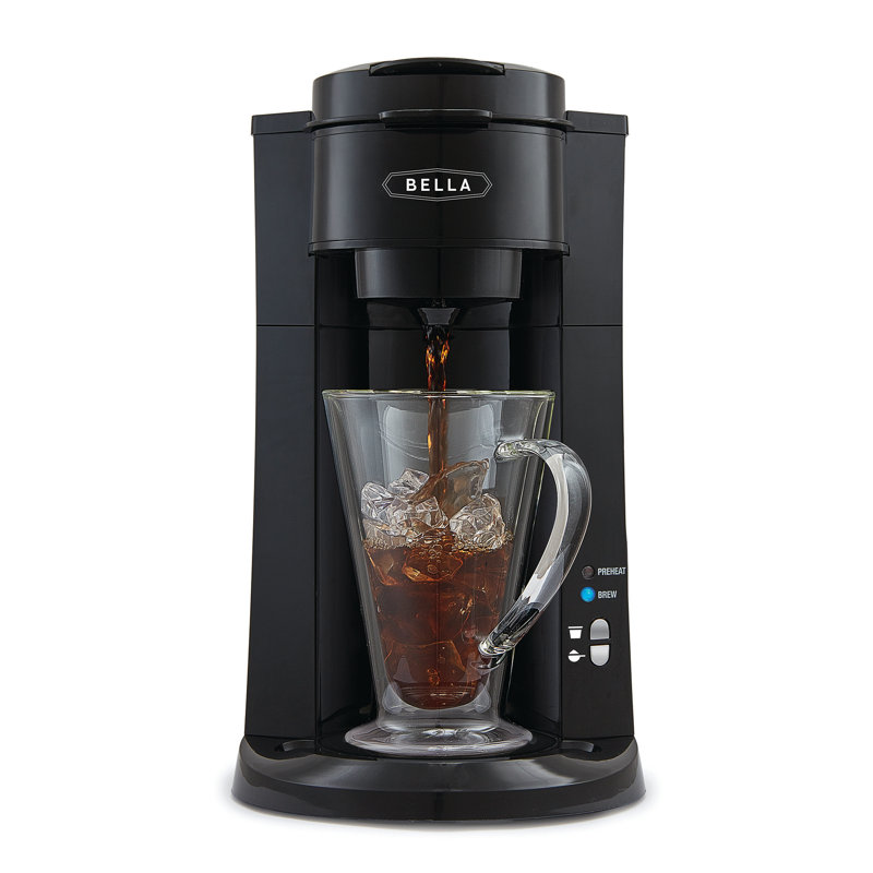 Cafetière personnelle polyvalente 2 tasses Bella