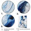 «Blue and Grey Ethereal Elixir I», reproduction d'art sur toile abstraite-330856261-299984142-299984149