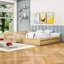 Lit de rangement en bois avec garde-corps et 2 tiroirs-93548540-93548536
