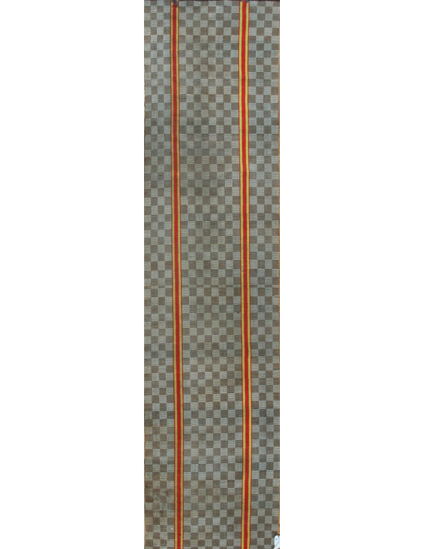 Antique American Rag Rug America Flat Weave