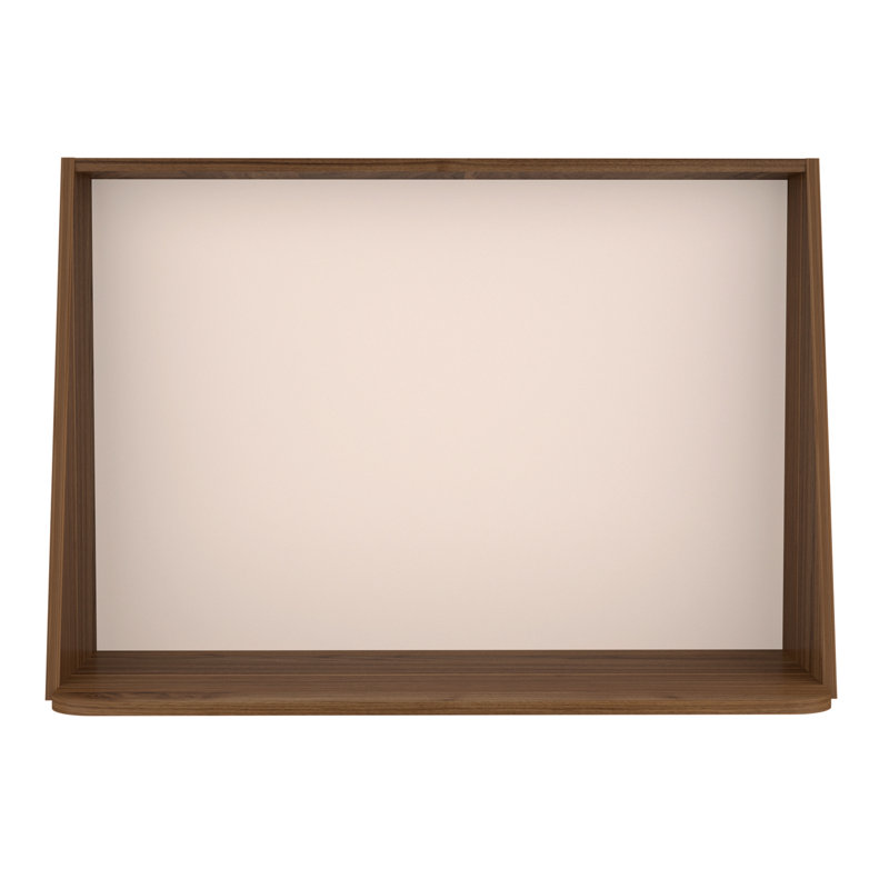 Bureau flottant mural 41 "brun, Brun