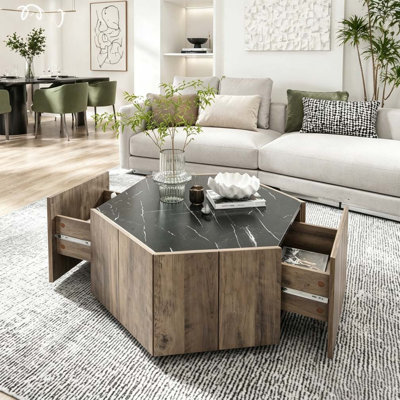 Retro Wood Coffee Table