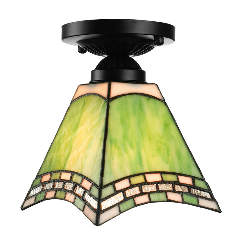 Plafonnier semi-encastré 1 lumière 8 po