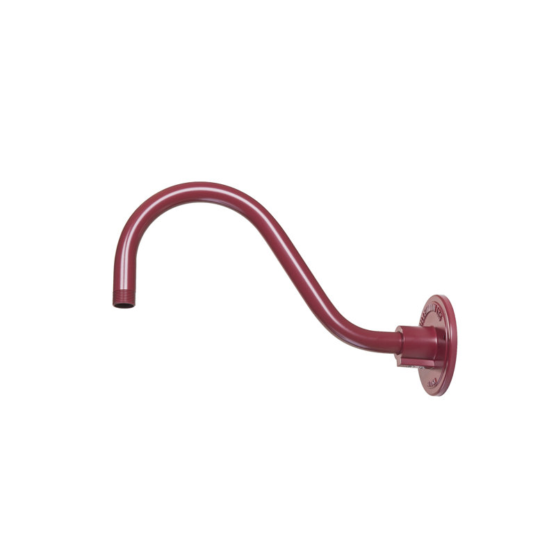 Fitzhugh - Light Pendant, Satin Red, 7.5" H x 14.5" W x 6" D