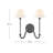 Greta 2-Light Wall Sconce-251145941