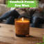 Nicola Spring - 3x Soy Wax Scented Candles - 130g - Lemongrass