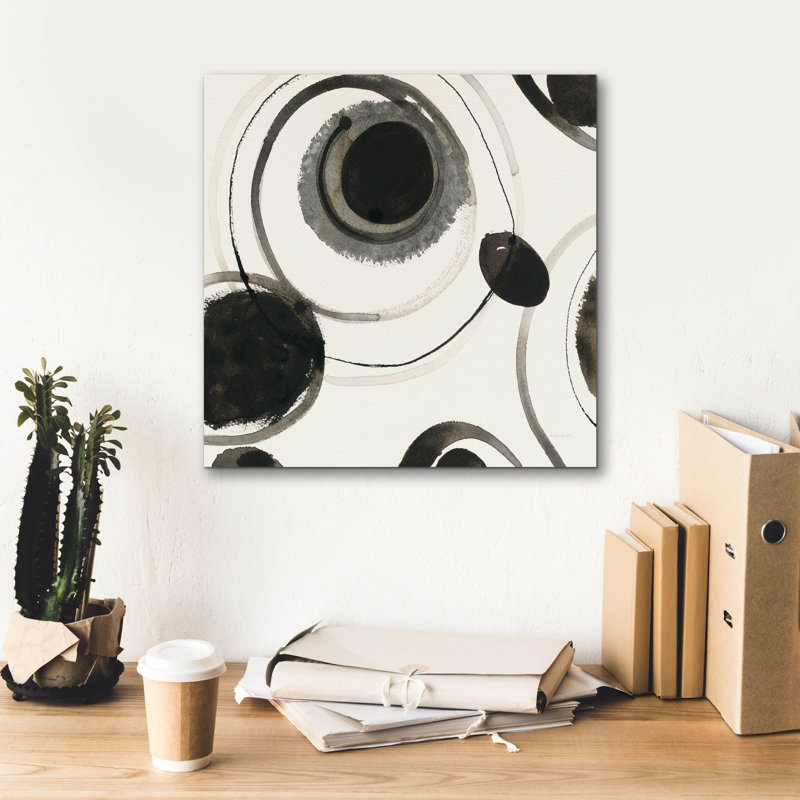«Planétal 2» par Shirley Novak, art mural sur toile, H 18 po x l 18 po x P 0,75 po
