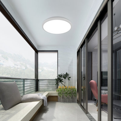 Ayce Waterproof 1-Light 30cm LED Flush Mount Ceiling Light