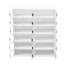 12 Pair Stackable Shoe Rack