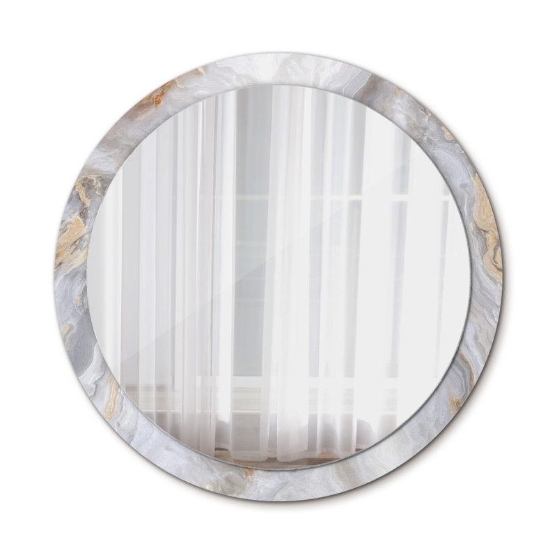 Huldar Glass Flat Wall Mirror