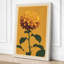 Golden Chrysanthemum Botanical - Wrapped Canvas-2111357465-2111357463
