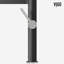 Robinet de cuisine à douchette rétractable 3 fonctions H 1 po Edison Pro-93689079