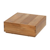7 pc Pacific Teak Deep Seating Set with 72" Coffee Table