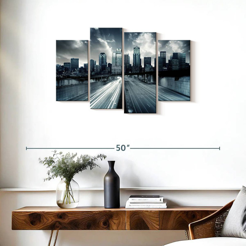 Sireci Modern Sireci Highway, 22" H x 36" W