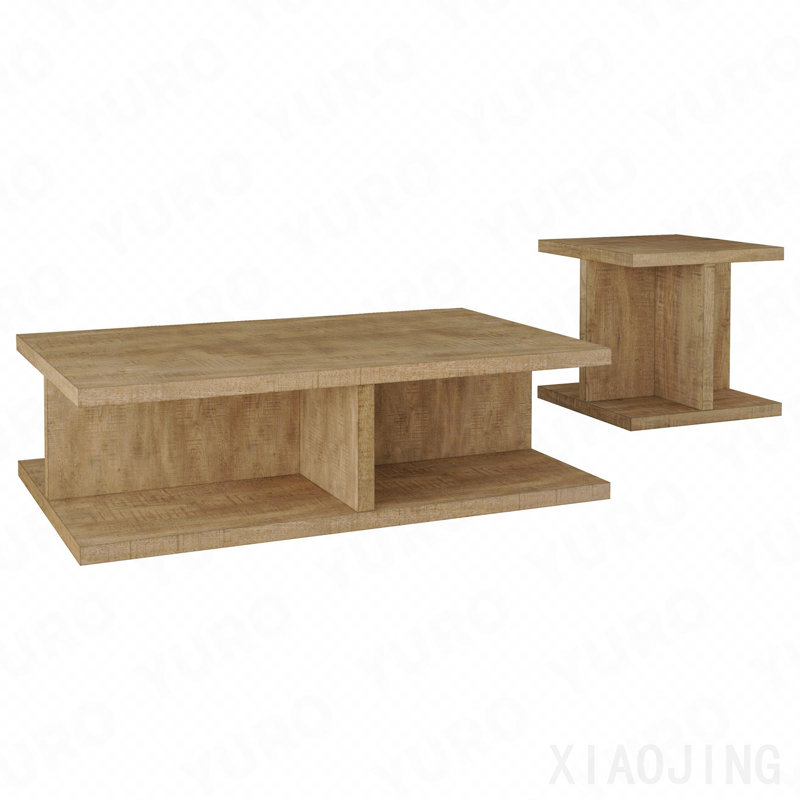 Ensemble de tables basses 2 pièces Mango, 16.25" H x 54" W x 33.75" D