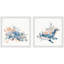 Octopus and Whale par Marmont Hill - ensemble de 2 reproductions de cadres photo-968759725