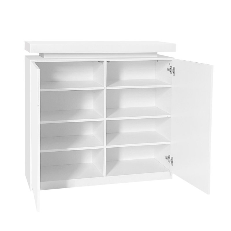 Armoire à chaussures moderne à grand espace