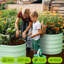 Paquet de 2 2 jardinières surélevées galvanisées ovales 4,5 * 2 * 2FT pour jardin-524209624-524209629