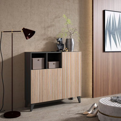 Moss 12 Pair Shoe Storage Cabinet