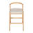 Balmain Indoor Rubberwood Barstool, Set of 2