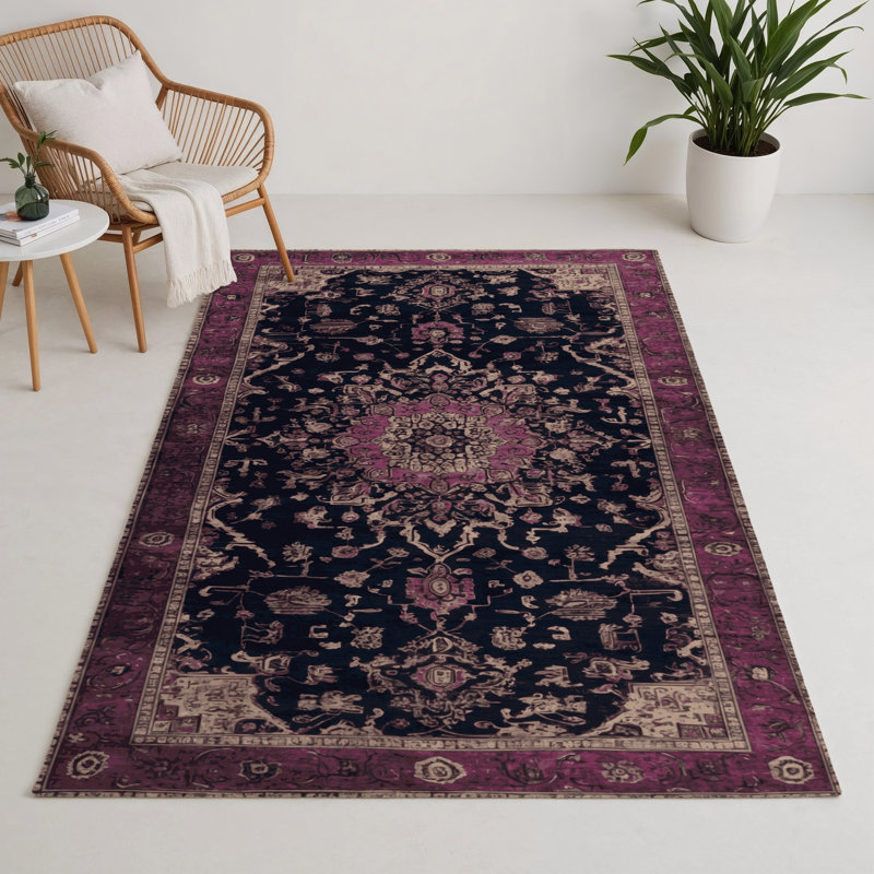 Tapis intérieur et extérieur brun Overdyed, Rectangle 9 pi x 12 pi