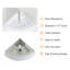 HOROW Marronnier 46mm L x 32mm W White Sink