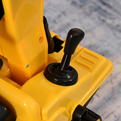 PAS DE PUISSANCE Ride On Excavator Toy Tractors Digger Mobile Scooter Walker Pretend Play Construction pour tout-petits