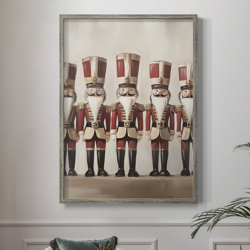 Art des Fêtes de Noël - série 2 - CCXCII, reproduction encadrée - bois massif, H 15 po x l 12 po