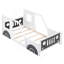 Lit plateforme classique avec roulettes en forme de voiture-115901116-115901117