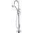 Freestanding Tub Filler with Handheld Shower-110871755