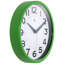 Horloge murale moderne / contemporaine ronde en plastique 9 pouces-72467026