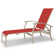 Askar Outdoor Rust-Resistant Metal Chaise Lounge